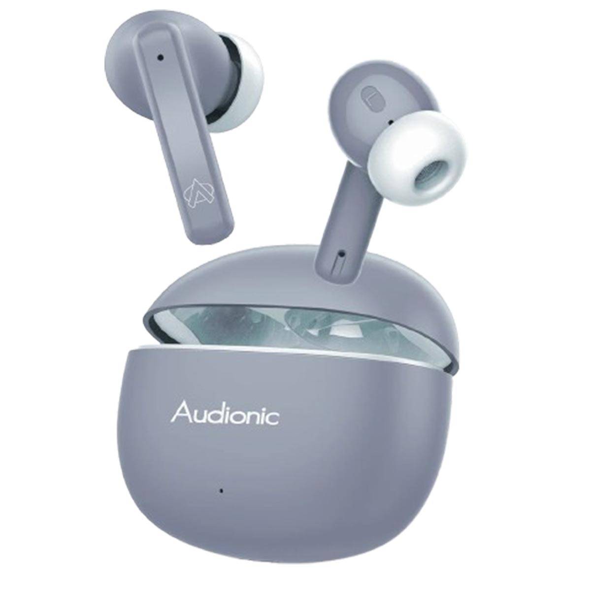 Audionic Airbud Signature S680 Quad Mic, ENC Wireless Earbuds, Gaming mode Low Latency TWS Earbud With 40 Hours Playtime