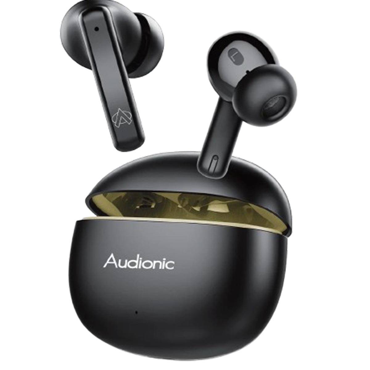 Audionic Airbud Signature S680 Quad Mic, ENC Wireless Earbuds, Gaming mode Low Latency TWS Earbud With 40 Hours Playtime