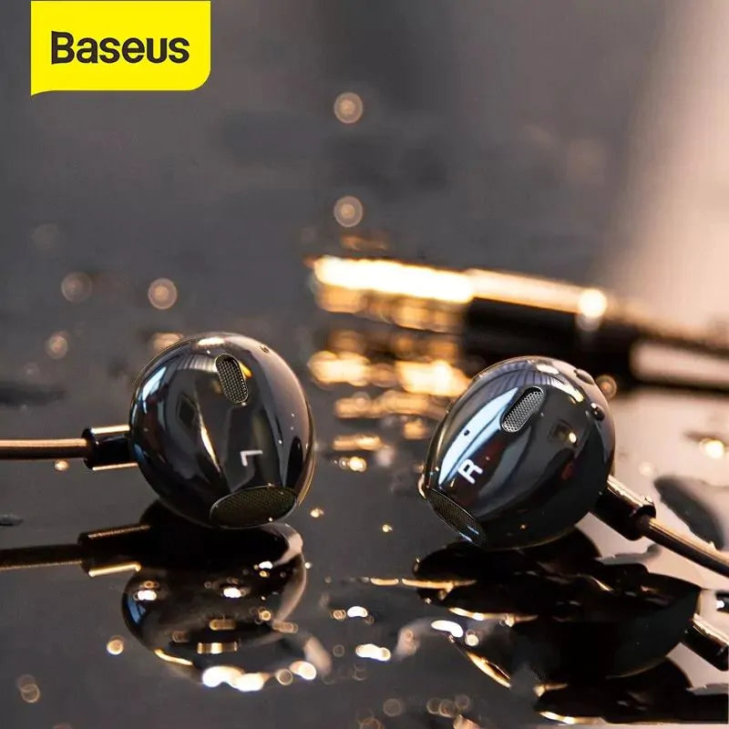 Baseus H06 In-ear Stereo Bass Earphones Headphones 3.5mm jack wired control