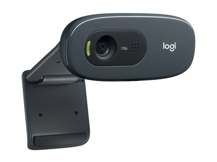 Logitech C310 HD Webcam, 720p/30fps, Widescreen HD Video Calling, HD Light Correction, Noise-Reducing Mic
