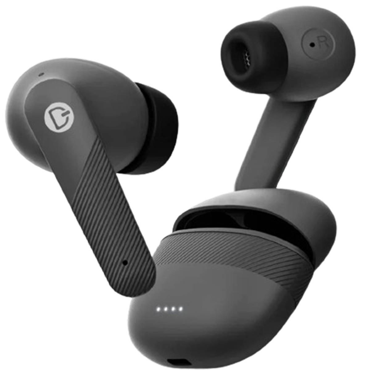 Dany Airdots 200 Curve Pro Quad Mic, ENC Wireless Earbuds, Gaming mode 45 MS Low Latency Earbud With 25 Hours Total Playtime