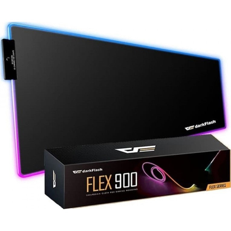darkFlash Aigo FLEX900 RGB Premium Gaming Mouse Pad, 900X400X4.5mm
