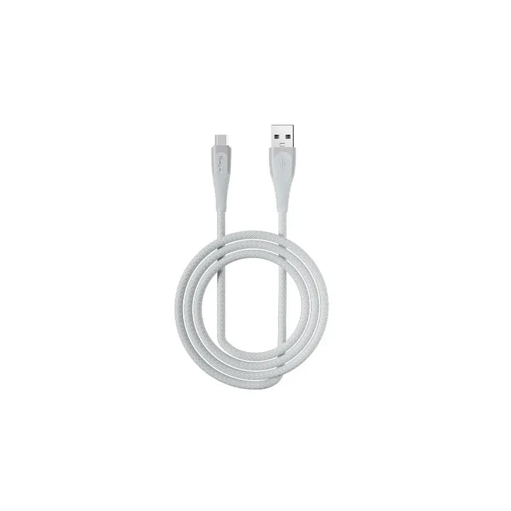 Infinix USB-A to Micro Cable XDM122 USB A to Micro, Colour blocking design, 2A current, 1M length, PVC 48+4 Spindles braided wire