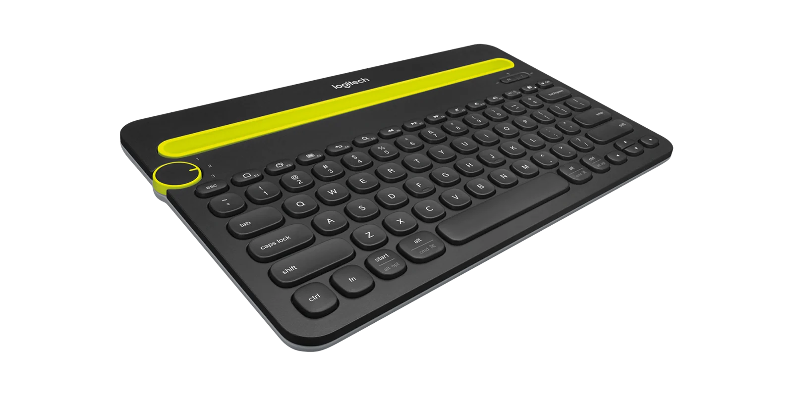 Logitech K480 Wireless Multi-Device Keyboard for Windows, macOS, iPadOS, Android or Chrome OS, Bluetooth, Compact, Compatible with PC, Mac, Laptop, Smartphone, Tablet