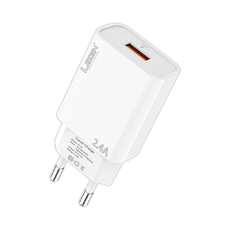 Login LT-01 Micro 2.4 A ChargerLogin LT-01 Wall charger USB Output Fast Charging Auto id Dynamic 2.4a Support Fast charging For All Android devices Orignal login