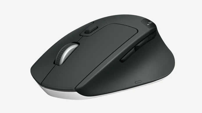 Logitech M720 Triathlon Multi-Device Wireless Mouse, Bluetooth & USB Unifying Receiver
