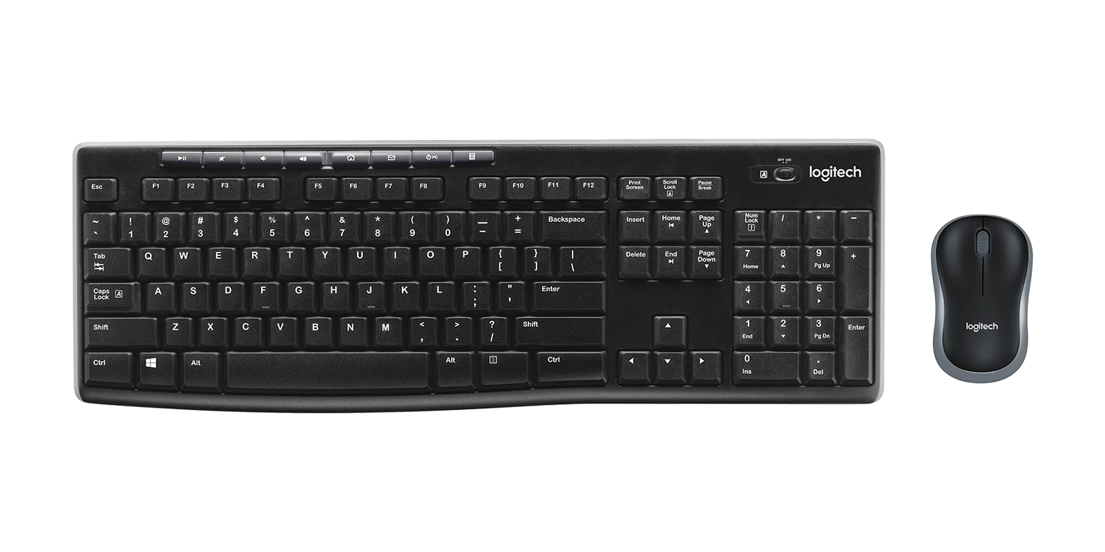Logitech MK270r Wireless Keyboard and Mouse Combo