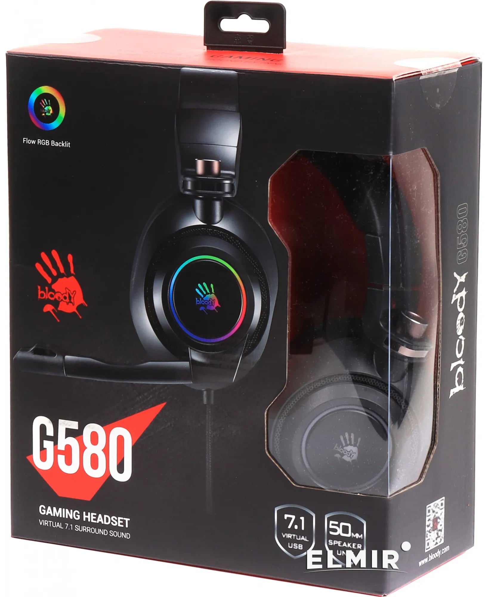 Bloody G580 Virtual 7.1 Surround Sound Gaming Headset