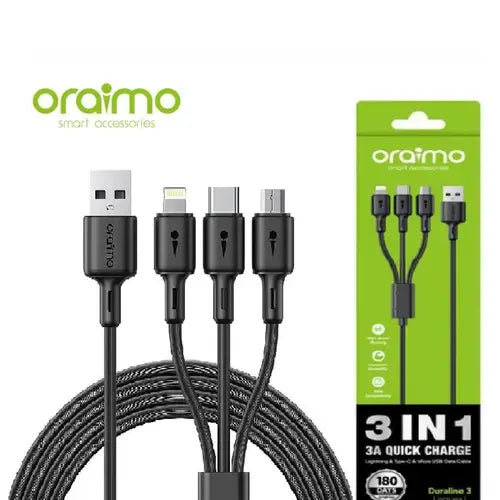 Oraimo A TO M/C/L 3 IN 1 CABLE OCD-X93