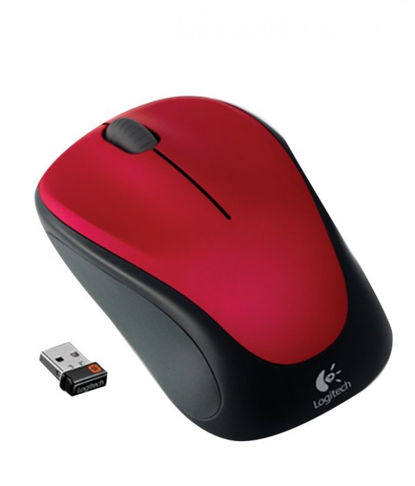 Logitech M235 Wireless Mouse: Compact Contoured Design with 1-Year Battery Life