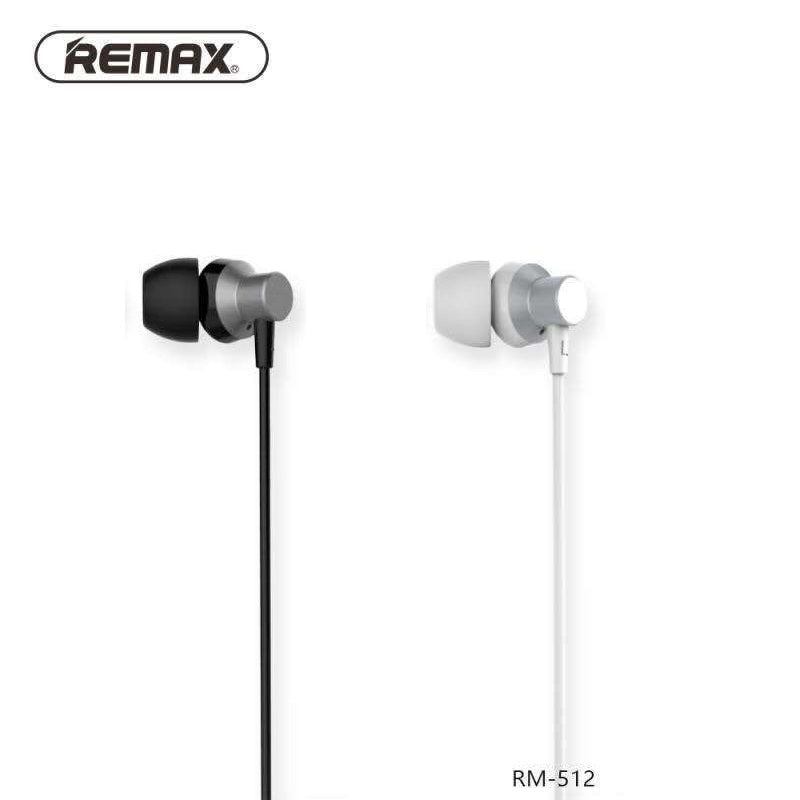 Remax RM 512 Earphones: Metal Earphones with High Purity Copper Wire and Noise Isolation