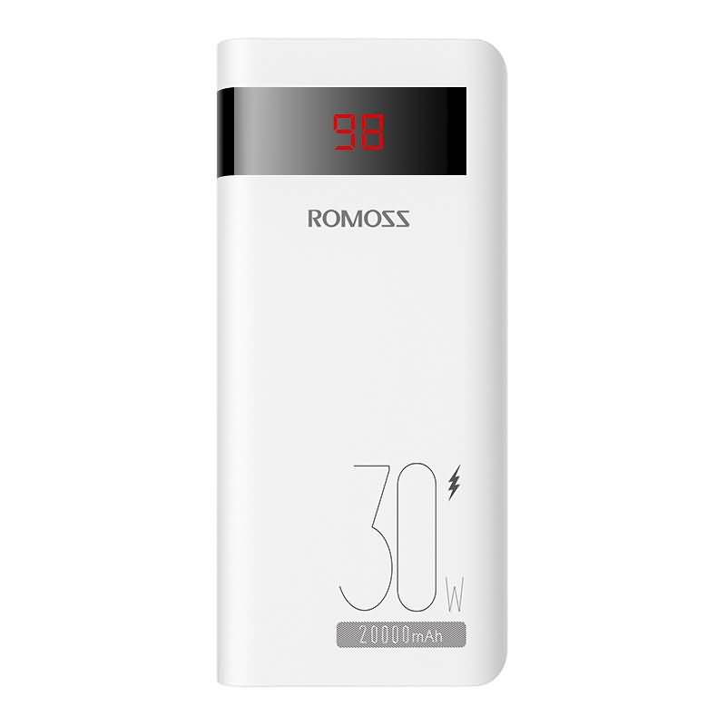 ROMOSS Sense6PS PRO Power Bank 30W Fast Charger 20000mAh External Battery Portable Charger Powerbank