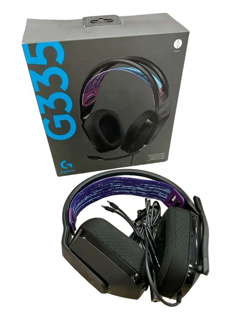 Logitech G335 Gaming Headset: Lightweight and Comfortable with Crisp, Clear Sound