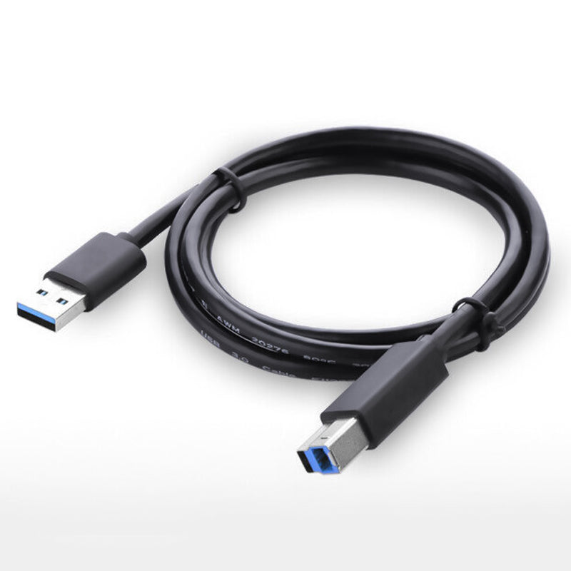 USB Printer Cable 1.8M Black 3.0 Made In Taiwan